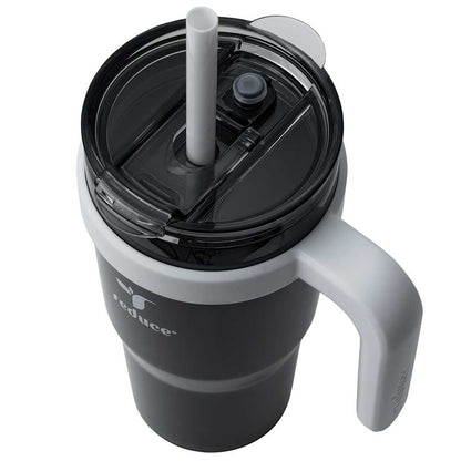 Reduce Cold1 Tumbler 700ml x 2 Pack Black - Keeps Drinks Cold for 24 Hours - Fits Cupholders - Soft Sit Base