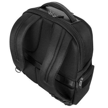 Targus Mobile Elite Backpack 39cm SafePort Sling Protection System Water Resistant Breathable Mesh Multiple Pockets