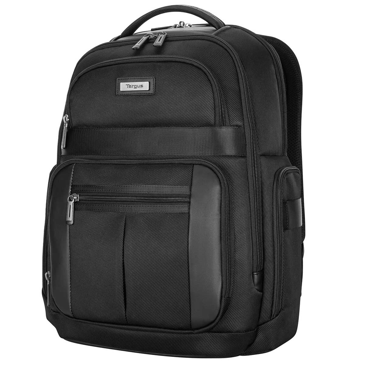 Targus Mobile Elite Backpack 39cm SafePort Sling Protection System Water Resistant Breathable Mesh Multiple Pockets