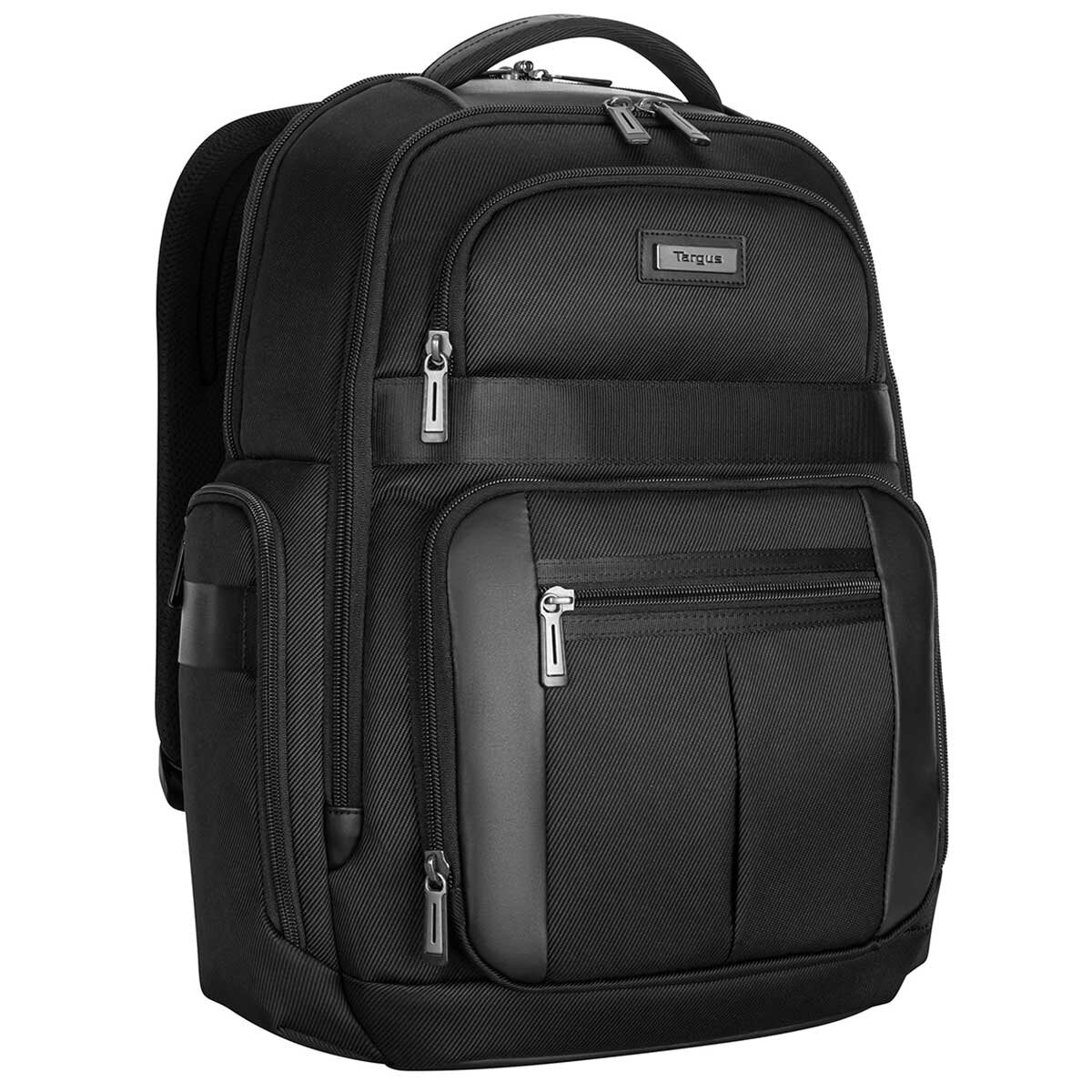 Targus Mobile Elite Backpack 39cm SafePort Sling Protection System Water Resistant Breathable Mesh Multiple Pockets