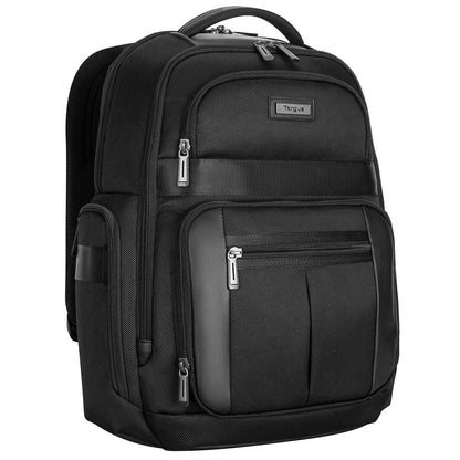 Targus Mobile Elite Backpack 39cm SafePort Sling Protection System Water Resistant Breathable Mesh Multiple Pockets