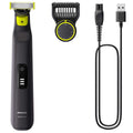 Philips OneBlade Face PRO 360 Bundle, 12 Lengths, Wet & Dry, Charcoal Grey - SuperSaverAU - view 1