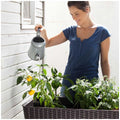 Keter Brown Raised Planter Bed Easy Grow Compact Water Reservoir Garden — image 5