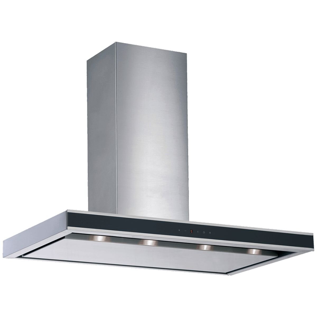 Schweigen 90cm Wall Canopy Rangehood - Stainless Steel - 3200m³/h - Perimeter Aspiration - DS3326-9SEPAK