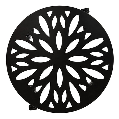 Mullally Steel Caddy Planter Set 2 Piece | 113.4 kg Weight Capacity | UV & Weather Resistant | Smooth Rolling Wheels | Indoor Outdoor Plant Mobility