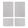 Creative Home Ideas Multi-Purpose Kitchen Mat Large And Small Pack 4 Piece Charcoal - SuperSaverAU - view 2