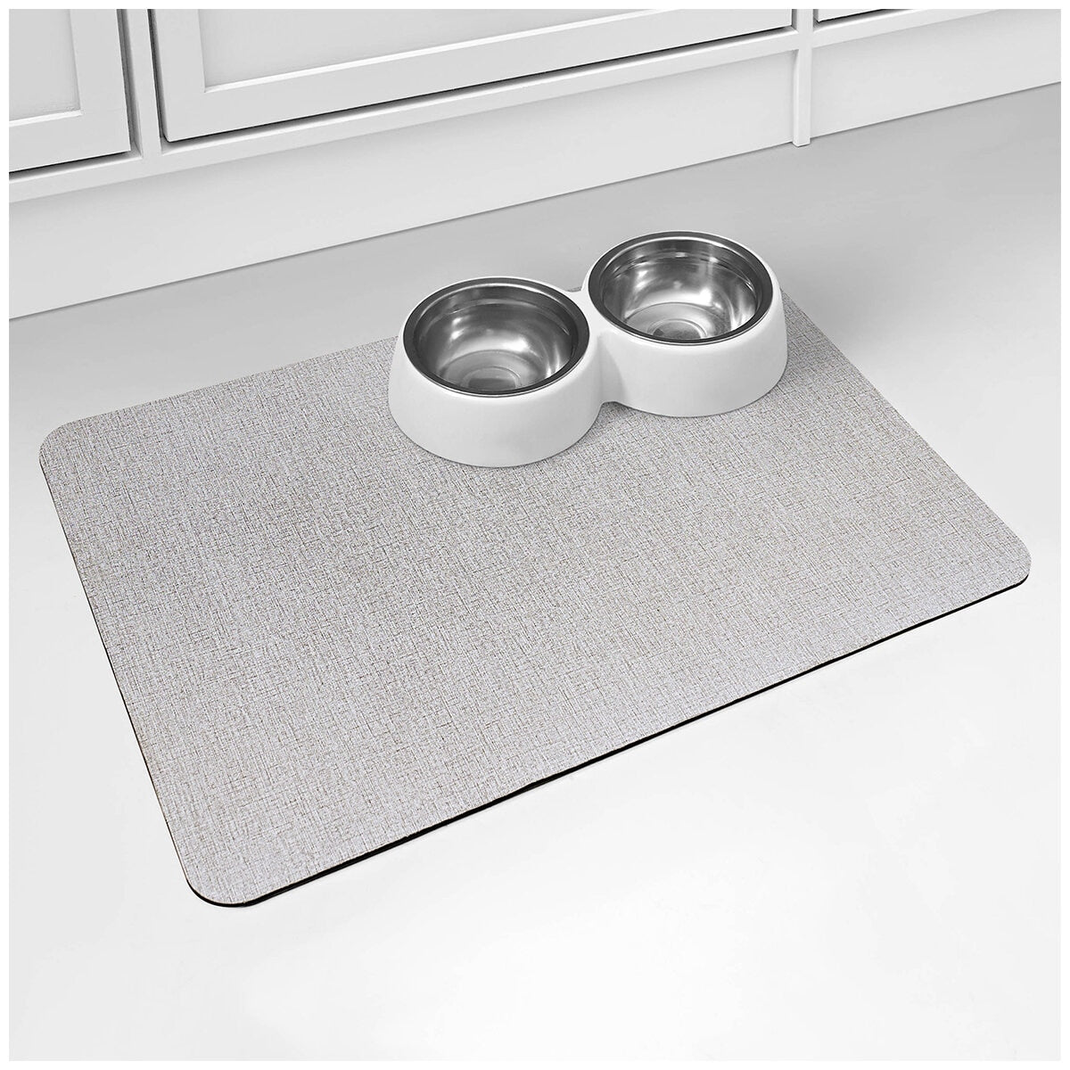 Creative Home Ideas Multi-Purpose Kitchen Mat Large And Small Pack 4 Piece Charcoal - SuperSaverAU - view 4