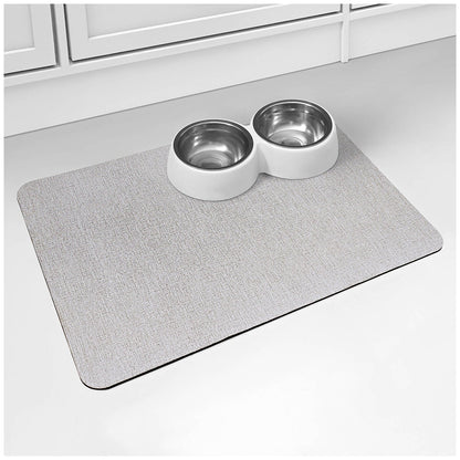 Creative Home Ideas Multi-Purpose Kitchen Mat Large And Small Pack 4 Piece Charcoal