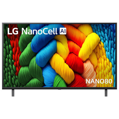 LG 43NANO80ASA AI LED UHD 4K Smart TV - 43 Inch Screen Size