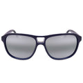 Vuarnet Men's Polarised Square Sunglasses 58 mm Grey Lens Blue Frame - SuperSaverAU - view 2