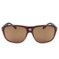 Vuarnet Men's Round Nylon Sunglasses with Polarised Brown Lenses, EU Made, 131mm - SuperSaverAU - view 2