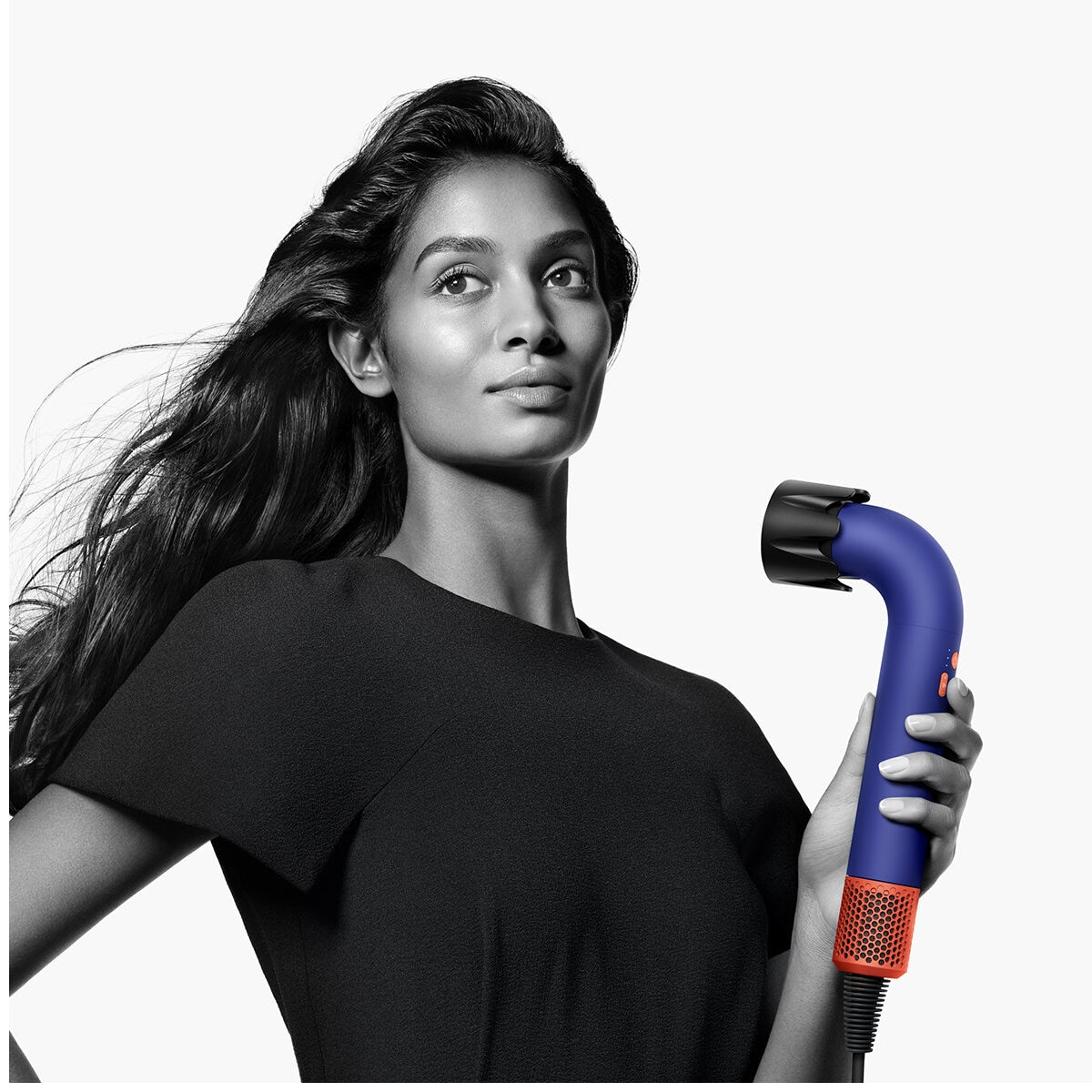 Dyson Supersonic R Professional Hair Dryer 522248, Smaller, Lighter, Fast Drying, Vinca Blue