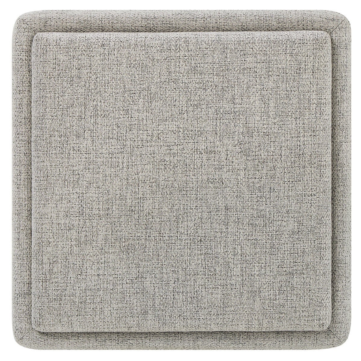 Thomasville Reversible Top Storage Footstool Cube Ottoman Fabric Upholstered — image 8