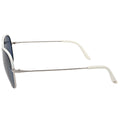 Vuarnet Edge Men's Polarised Sunglasses, Blue Lens, 57 mm, Stainless Steel Frame - SuperSaverAU - view 3