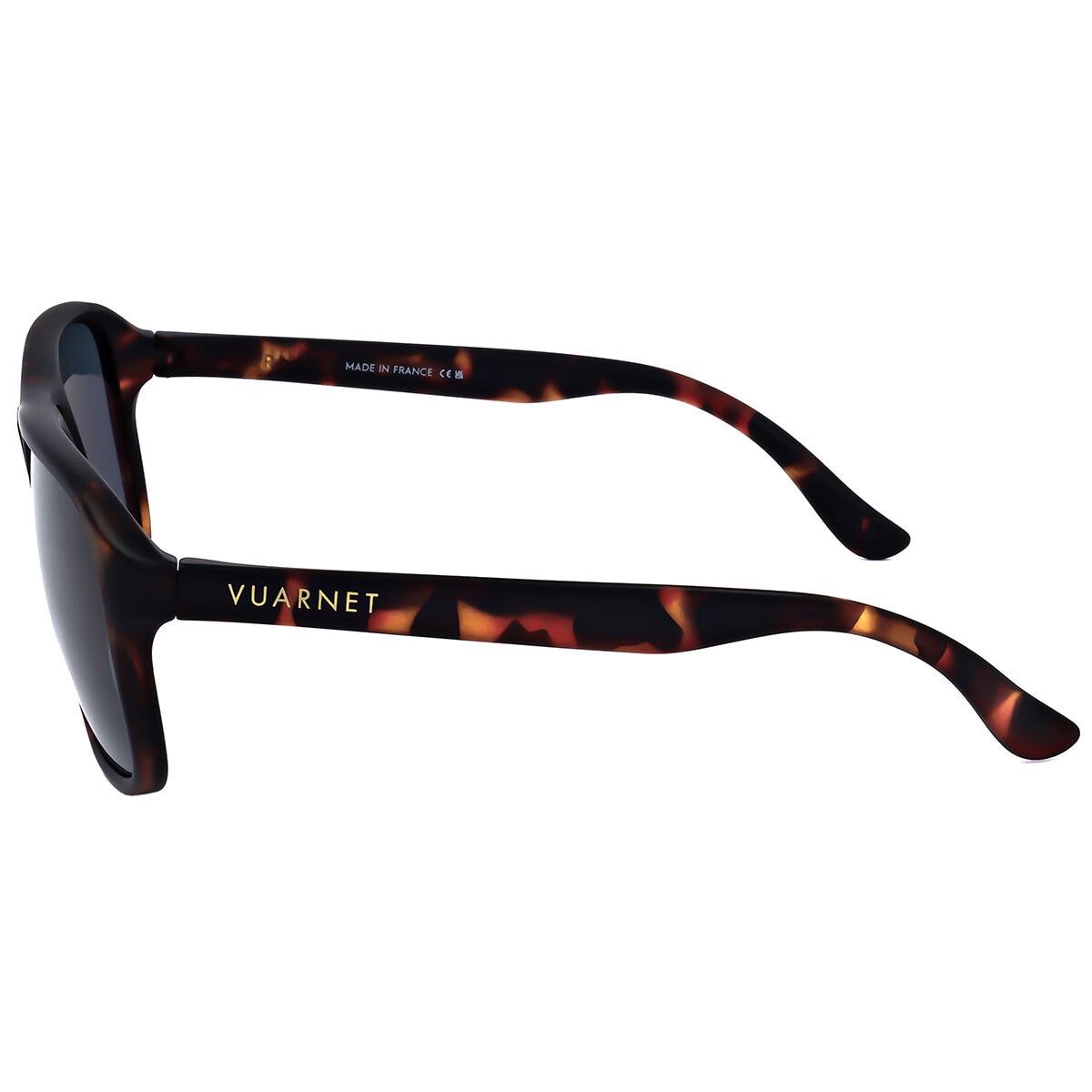 Vuarnet Legend 03 Originals Men's Polarised Sunglasses 56mm Tortoise Frame - SuperSaverAU - view 3