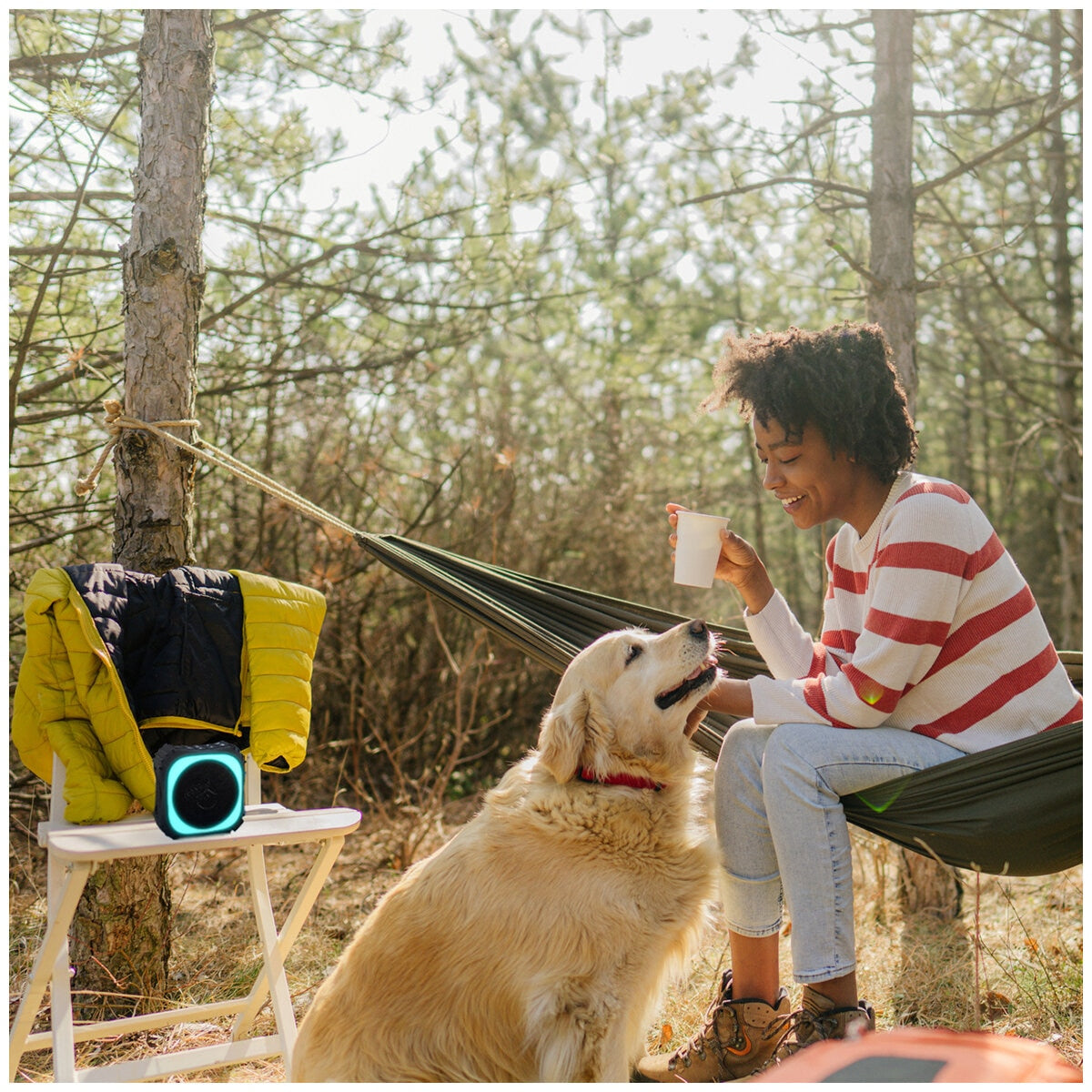 ECOXGEAR EcoEdge Pro Waterproof Portable Speaker Black