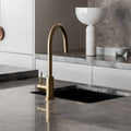 Titan single bowl kitchen sink - everyday matte gunmetal finish, AISI316 stainless - TSGM52