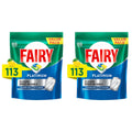 Fairy Platinum Dishwasher Capsules 2 x 113 Pack
