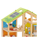 Hape All Season House - Wooden Dollhouse with Furniture & Accessories - SuperSaverAU - view 4