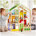 Hape All Season House - Wooden Dollhouse with Furniture & Accessories - SuperSaverAU - view 1