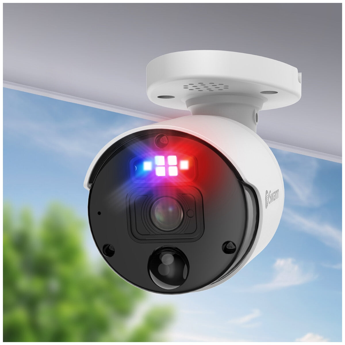 Swann 4K NVR Pro Series SWNVK-88990W4-AU | 4 Facial Recognition Cameras, 2TB HDD, Colour Night Vision, 2 Way Audio