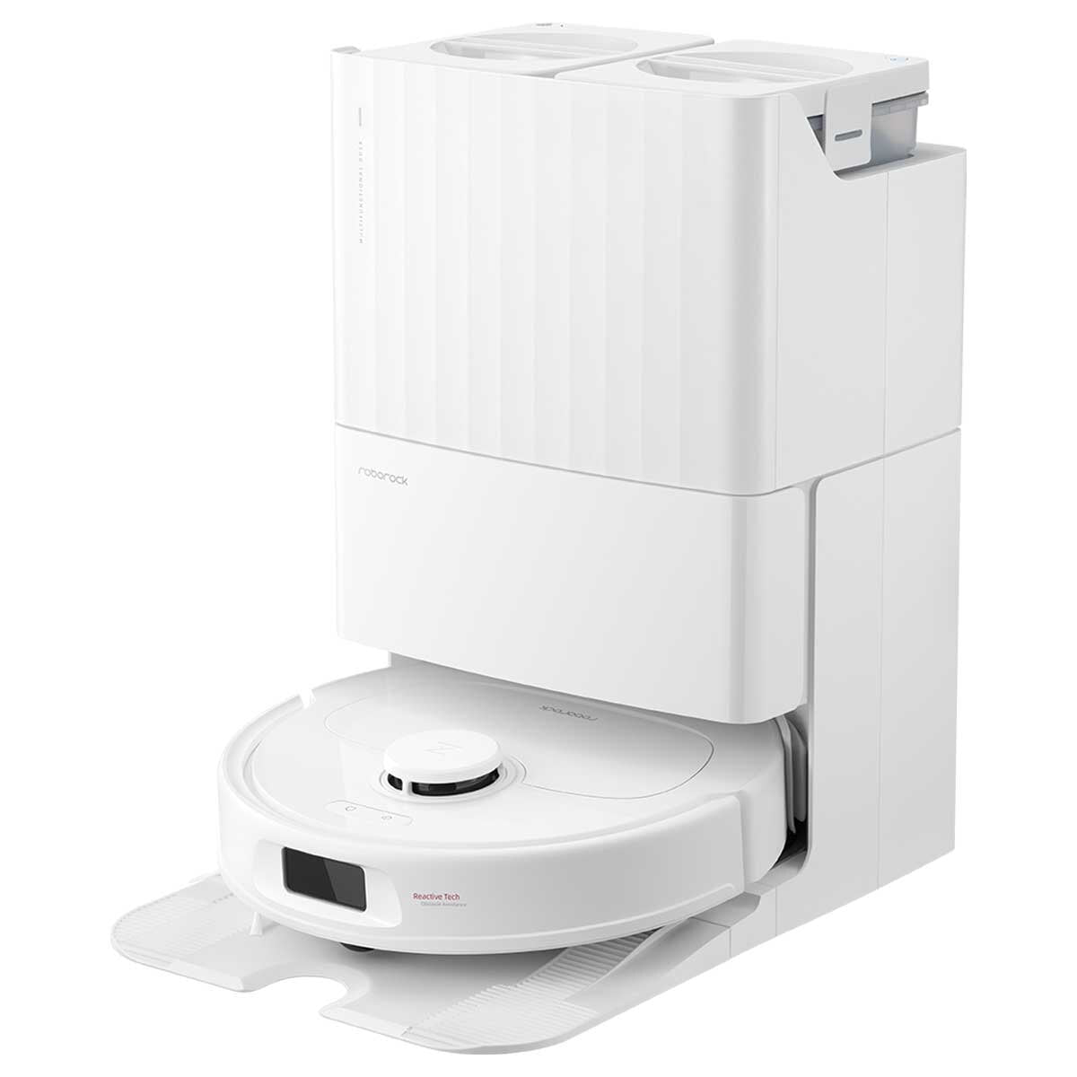 Roborock Qrevo S RR-QRS02-03-WHT Vacuum Cleaner | 7000 Pa Suction, Dual Spinning Mops, Mop-Self Washing, Auto Emptying