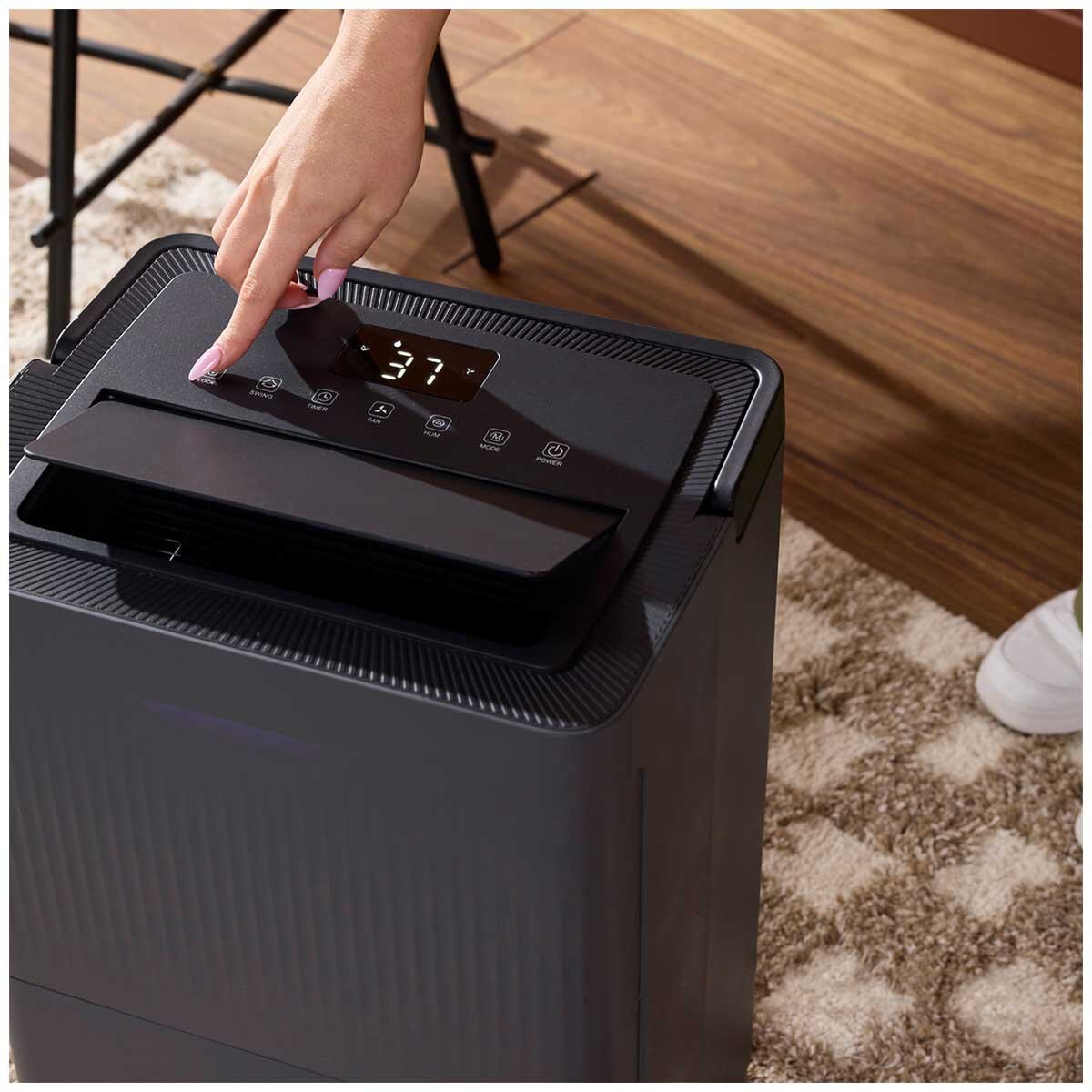 Ausclimate 45L Large+ Smart Dehumidifier ACD245 | Removes 45L/Day | Wi-Fi Control | 105m² Coverage | 2-Year Warranty