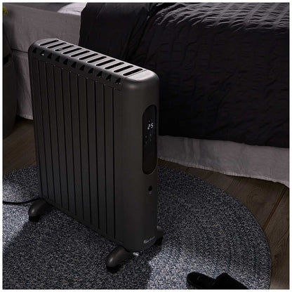 Ausclimate SmartEnclosure Large 11 Fin 2400W Oil Filled Heater ACOC2411 with Wi-Fi, Smart Home Control, Suitable for 35m² Rooms