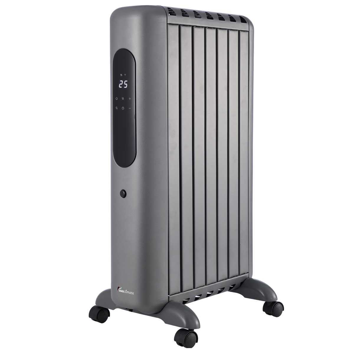 Ausclimate SmartEnclosure Large 11 Fin 2400W Oil Filled Heater ACOC2411 with Wi-Fi, Smart Home Control, Suitable for 35m² Rooms - SuperSaverAU - view 1