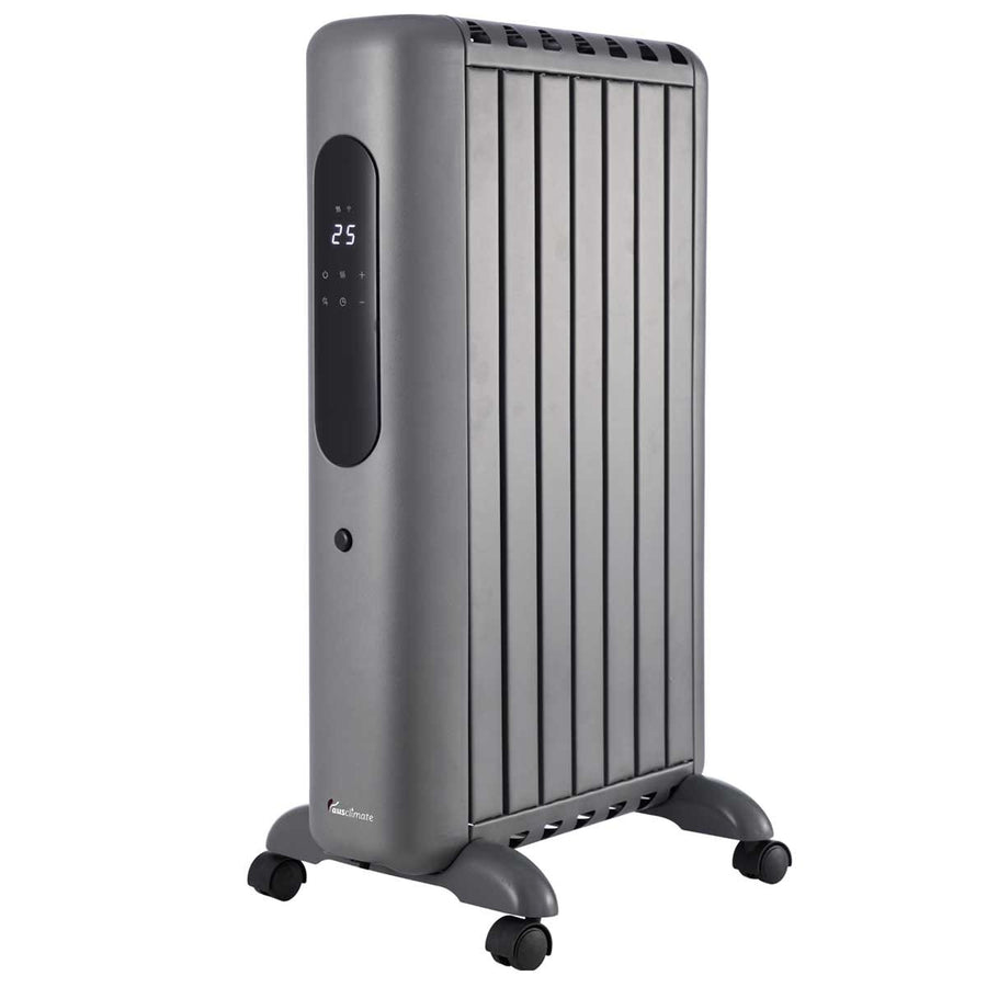 Ausclimate SmartEnclosure Large 11 Fin 2400W Oil Filled Heater ACOC2411 with Wi-Fi, Smart Home Control, Suitable for 35m² Rooms - SuperSaverAU - view 1