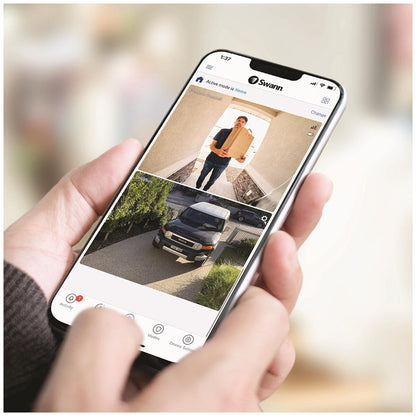 Swann Home Security System 12 Camera 16 Channel 1080p Full HD DVR SWDVK-1646812SLW Cameras