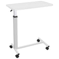 Altus Adjustable Overbed Table 79-110 cm with Rolling Lockable Wheels, White - SuperSaverAU - view 1