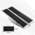 Altus Aluminium Portable Wheelchair Ramp 152.5cm, 270kg Capacity, Non-Slip Surface - SuperSaverAU - view 2