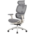 ONEX VENTRA White Ergonomic Desk Chair Breathable Mesh Back Adjustable Headrest — image 4
