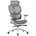 ONEX VENTRA White Ergonomic Desk Chair Breathable Mesh Back Adjustable Headrest — image 5