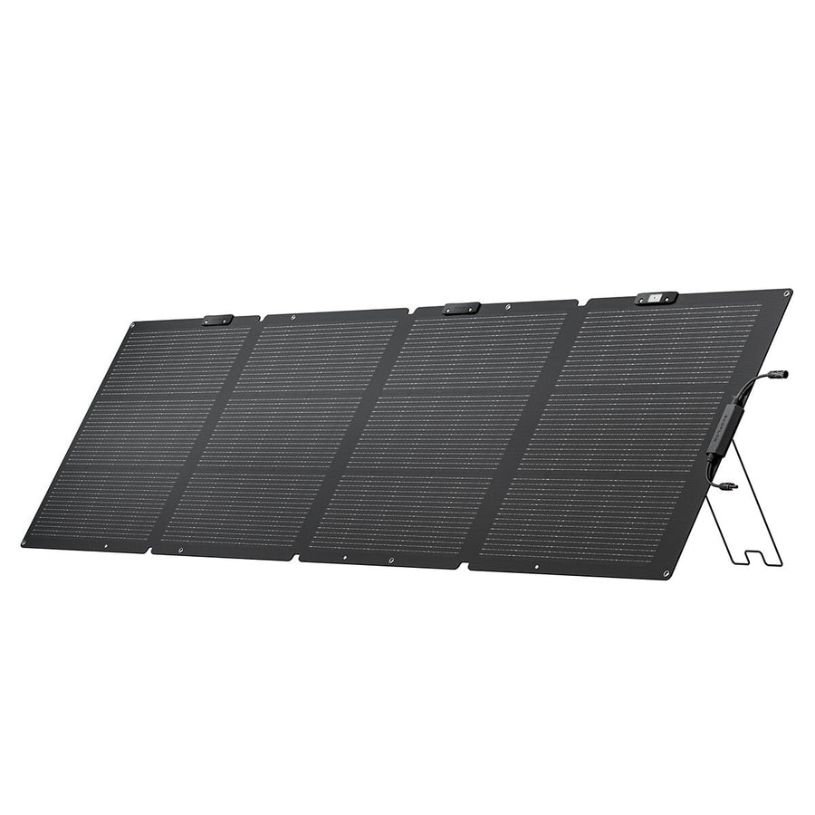 EcoFlow EFSOLAR220W-NS Portable Solar Panel | 220W, Tempered Glass, Integrated Solar Guide, Waterproof - SuperSaverAU - view 1