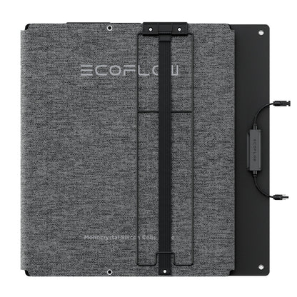 EcoFlow EFSOLAR220W-NS Portable Solar Panel | 220W, Tempered Glass, Integrated Solar Guide, Waterproof