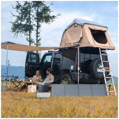 EcoFlow EFSOLAR220W-NS Portable Solar Panel | 220W, Tempered Glass, Integrated Solar Guide, Waterproof