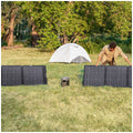 EcoFlow EFSOLAR220W-NS Portable Solar Panel | 220W, Tempered Glass, Integrated Solar Guide, Waterproof - SuperSaverAU - view 5