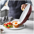 GreenPan Ceramic Non-Stick Frypan Set 20cm & 28cm, Choc Truffle, CC005387-001 - SuperSaverAU - view 3