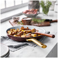 GreenPan Ceramic Non-Stick Frypan Set 20cm & 28cm, Choc Truffle, CC005387-001 - SuperSaverAU - view 2