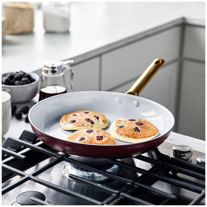 GreenPan Ceramic Non-Stick Frypan Set 26cm & 30cm Choc Truffle CC005388-001