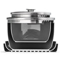 GreenPan Stackables Cookware Set 6 Piece, Diamond Infused Ceramic Nonstick, PFAS-Free, Scratch Resistant, Oven Safe - SuperSaverAU - view 4
