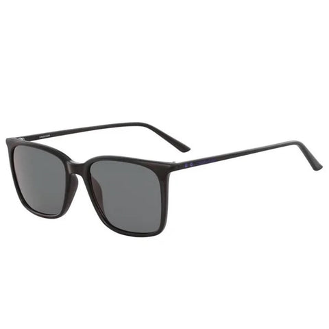 Calvin Klein Men's Sunglasses CK18534S 001 Black Square 56mm Acetate Frame - SuperSaverAU - view 1