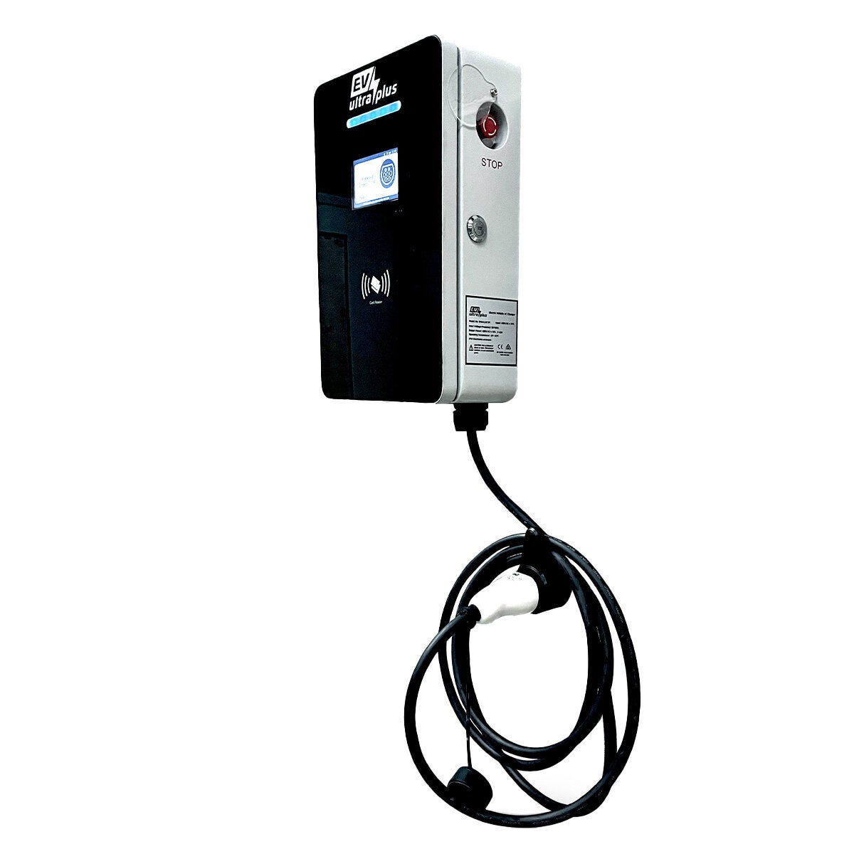 EV Ultra Plus Home EV Charging Station 11kW AC Weatherproof LCD And RFID — image 3