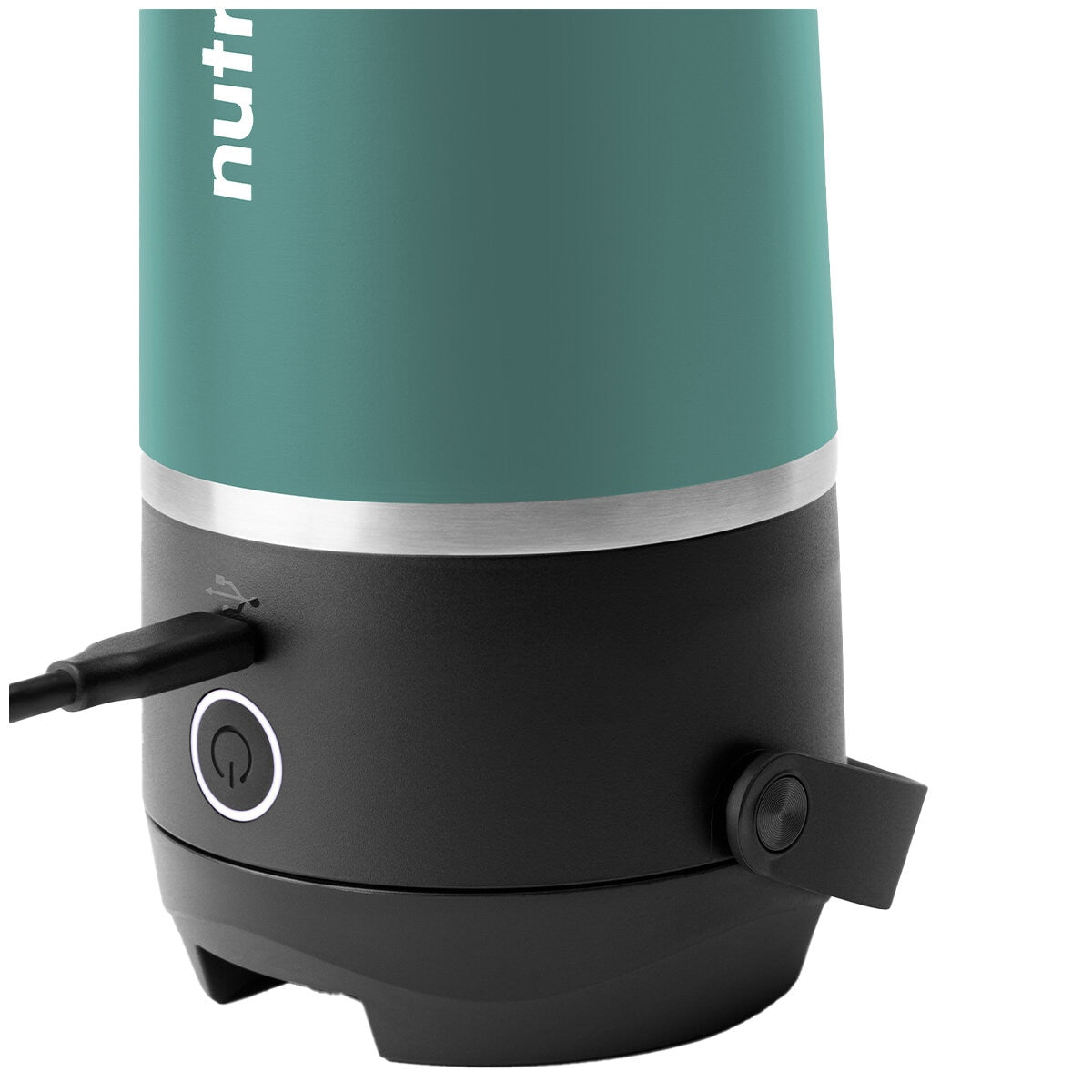 Nutribullet Flip Club Pack NBPB0740EUC Portable Blender with Stainless Steel Cup - 11.1V USB-C Battery - Blend & Sip On-the-Go