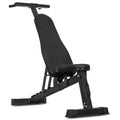 Cortex Exercise Bench Complete Set - Adjustable Angles, Chin-up and Dip Attachment, Black - BENCHBN6-SET
