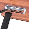 Altus Adjustable Overbed Table 79-110 cm Walnut with Rolling Lockable Wheels - SuperSaverAU - view 5