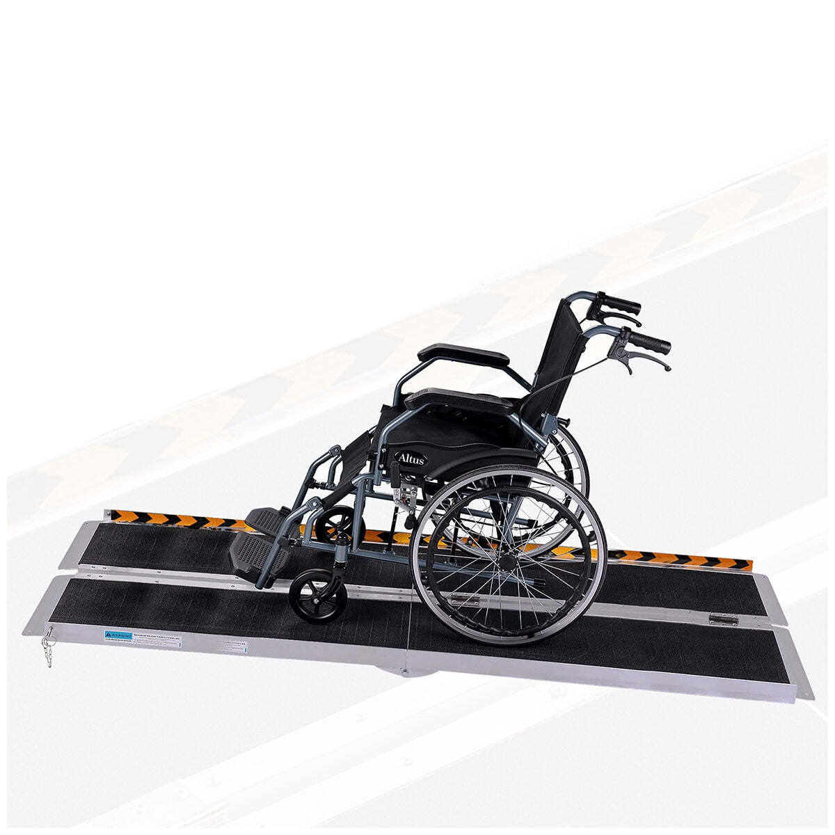 Altus Aluminium Portable Wheelchair Ramp 183 cm