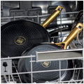 Blue Diamond Family Frypan 34cm - Toxin-Free Ceramic Nonstick Cookware with Diamond-Infused Coating, Oven Safe, Induction Compatible - SuperSaverAU - view 4